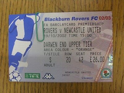 tickets for blackburn rovers